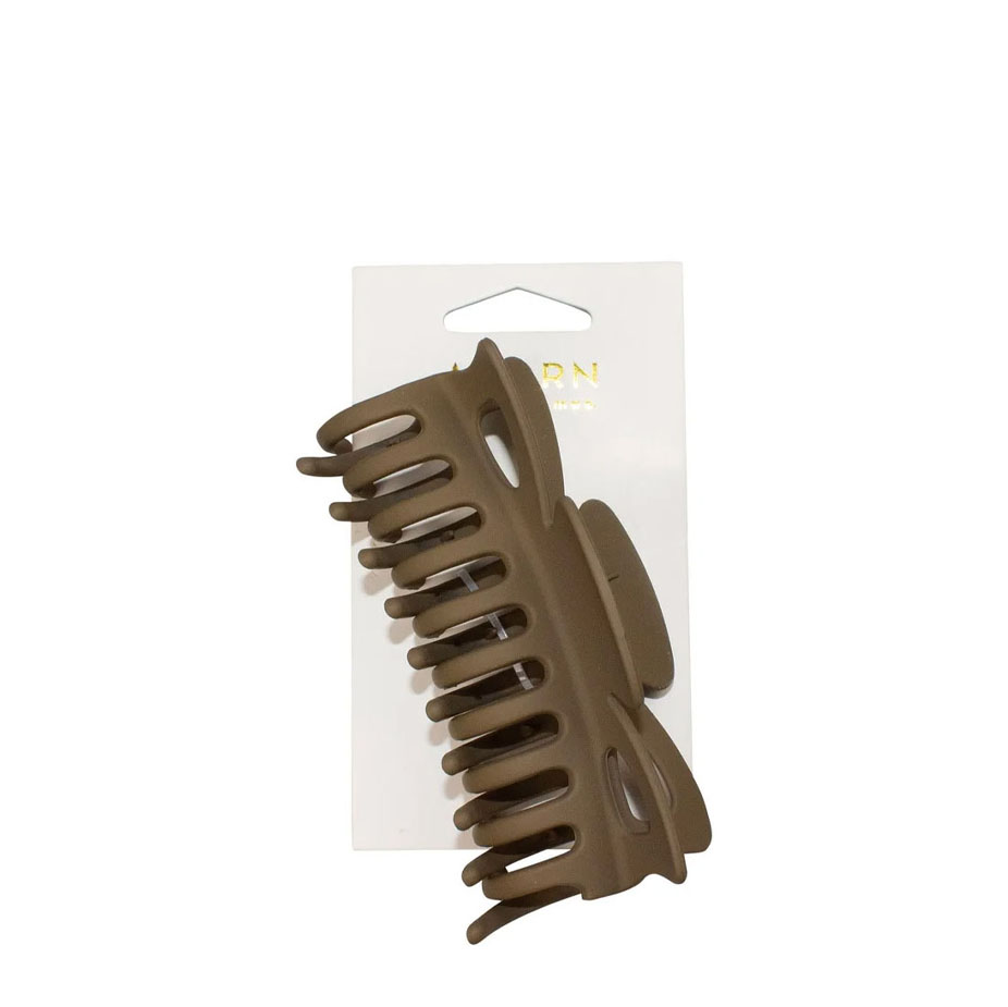 Mae Jumbo Grip Claw - Matte Tan